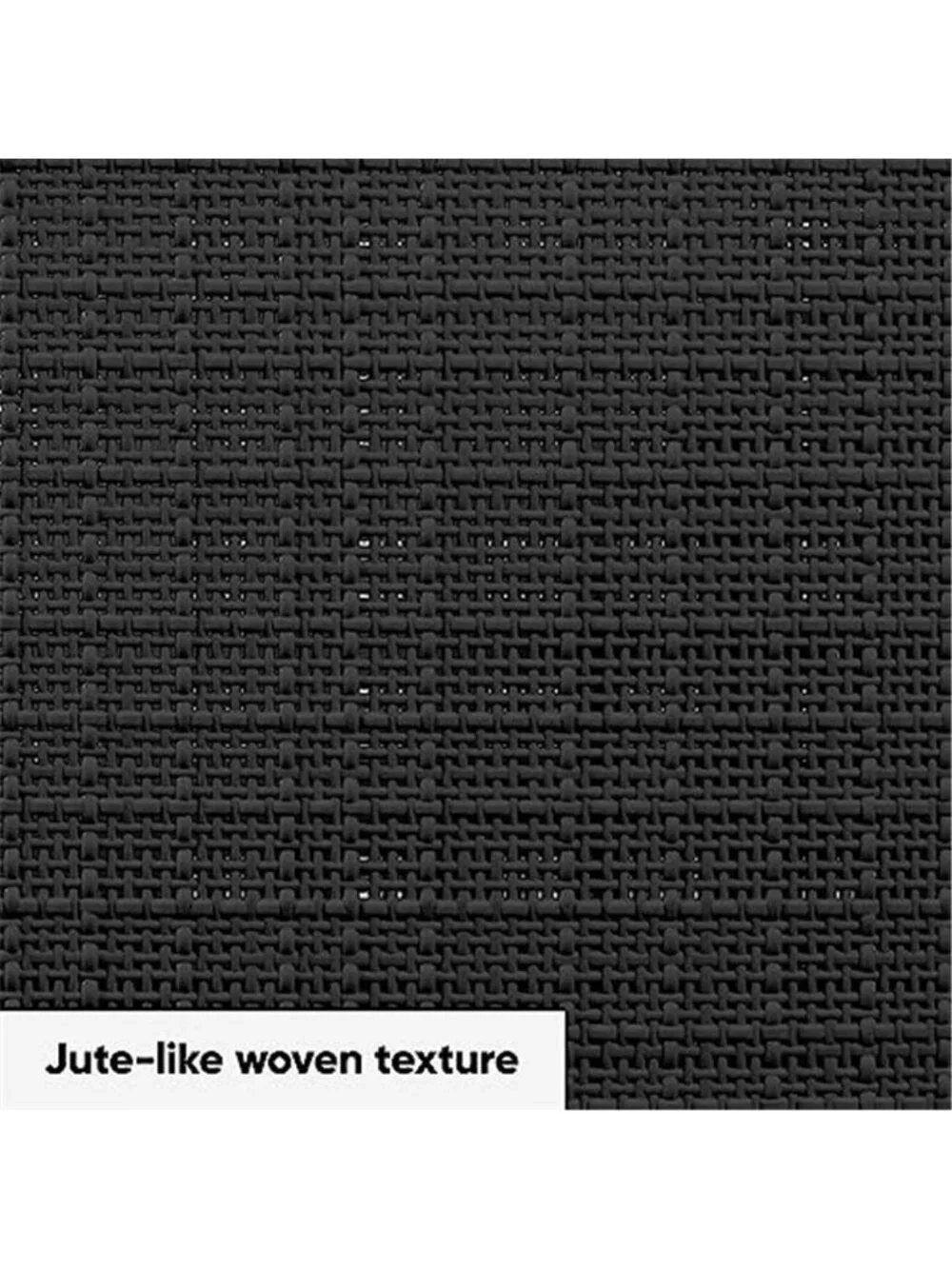Set of 2 XL 30.5L Jute Decorative Plastic Organization and Storage